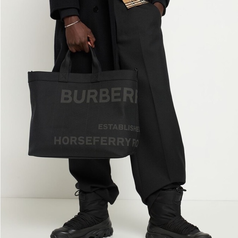 Burberry Black Men's Tote Bag